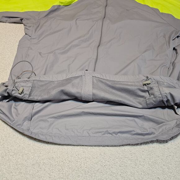 Nike Full Zip Running Windbreaker Jacket Colorblock Reflective Lightweight XL - Picture 8 of 13